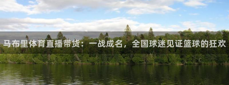 833直播足球比赛在线观看下载：马布里体育直播带货：一战成名，全国球迷见证篮球的狂欢